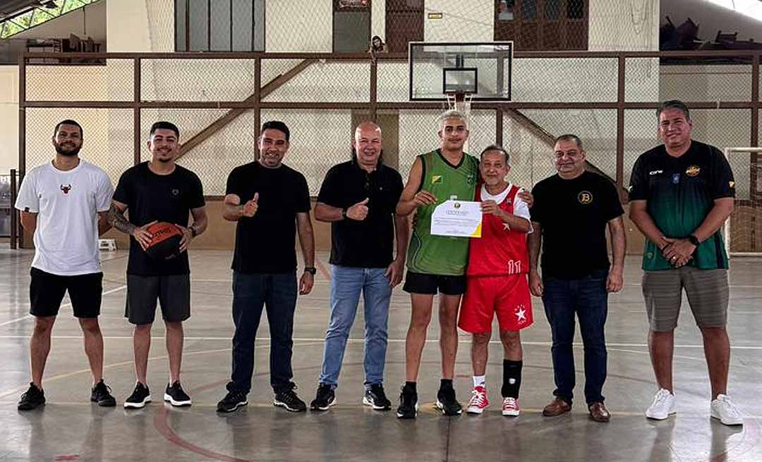 Vereador Samir Bestene destaca esporte como ferramenta de inclusão durante Campeonato de Férias de Basquete em Rio Branco