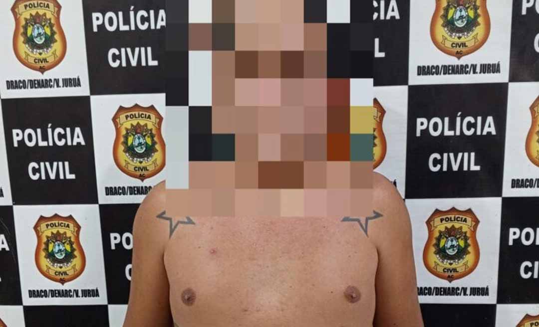 Polícia Civil prende foragido condenado por homicídio qualificado após campana no porto de Mâncio Lima