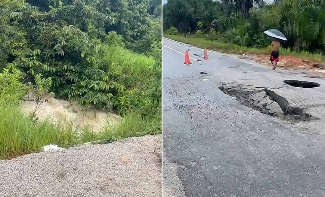 Com a possibilidade de isolar o Juruá após igarapé transbordar, Dnit declara situação de emergência na BR-364