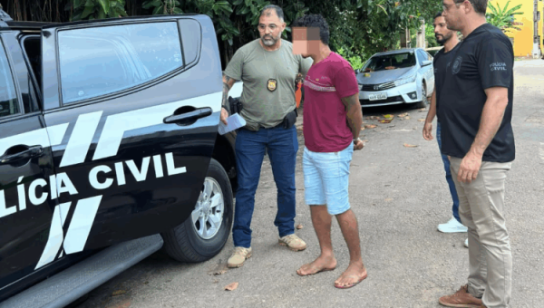 Torturador que mantinha esposa em cárcere privado vai para a cadeia após operação da Polícia Civil 