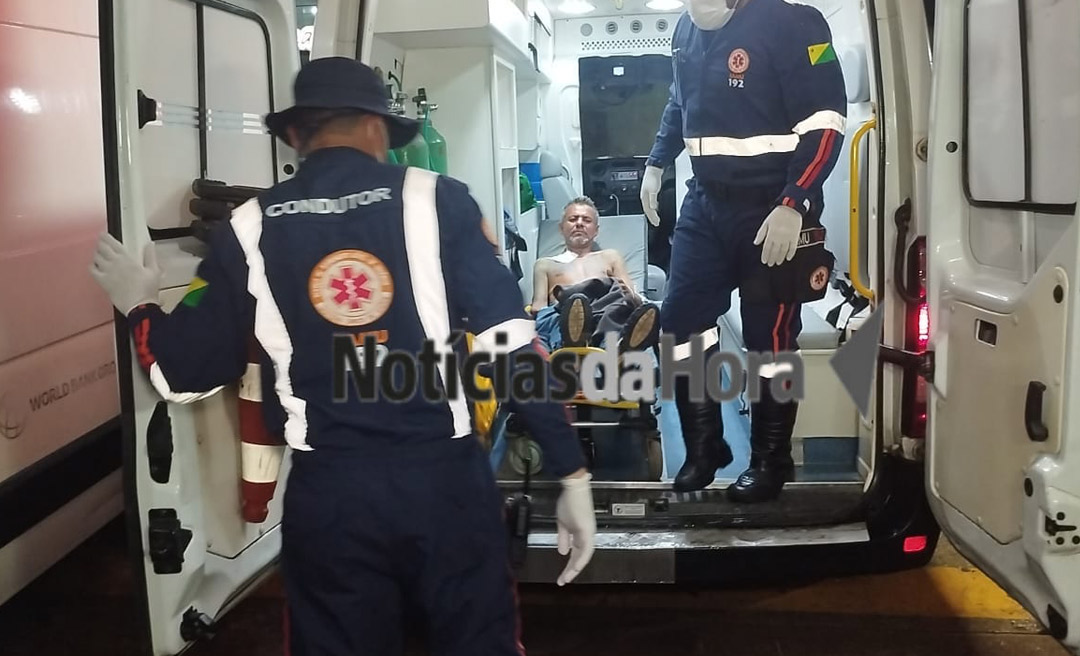 Homem é esfaqueado por ex-presidiário em tentativa de vingança no Novo Mercado Velho, Centro de Rio Branco