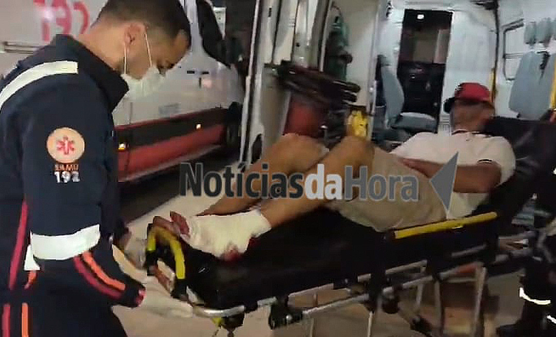 Homem é baleado em bar após ser surpreendido por ex-namorado da companheira em Rio Branco