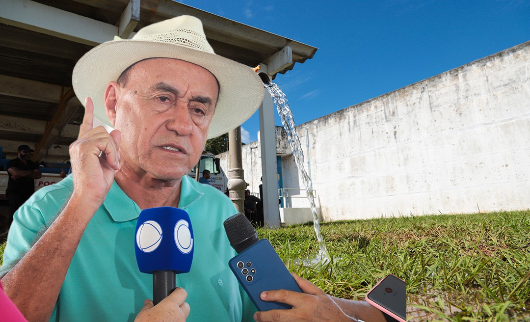 “Tenho fé em Deus que vamos resolver o problema da água sem privatizar”, diz Bocalom ao iniciar perfuração do 5º poço em Rio Branco