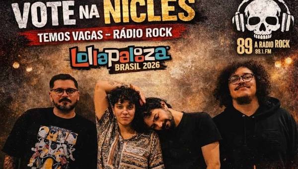 Voto popular pode levar banda acreana de rock alternativo ao Lollapalooza 2026, um dos maiores festivais de música do mundo; saiba como ajudar