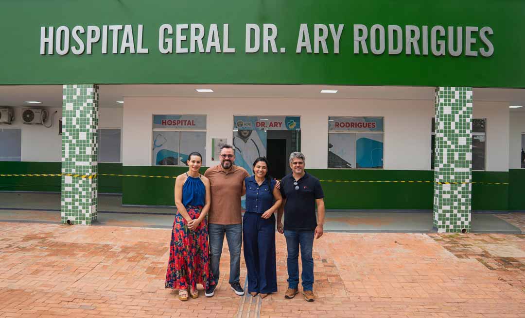 Com emenda de Alan Rick, hospital de Senador Guiomard é entregue revitalizado