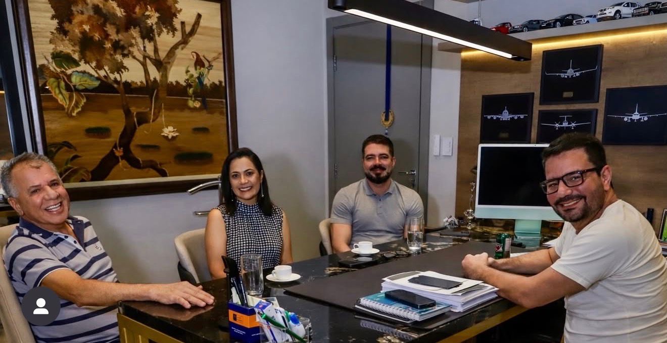 Gladson e Mailza recebem Vagner Sales e falam em aliança com o MDB: “2026 é nosso!”