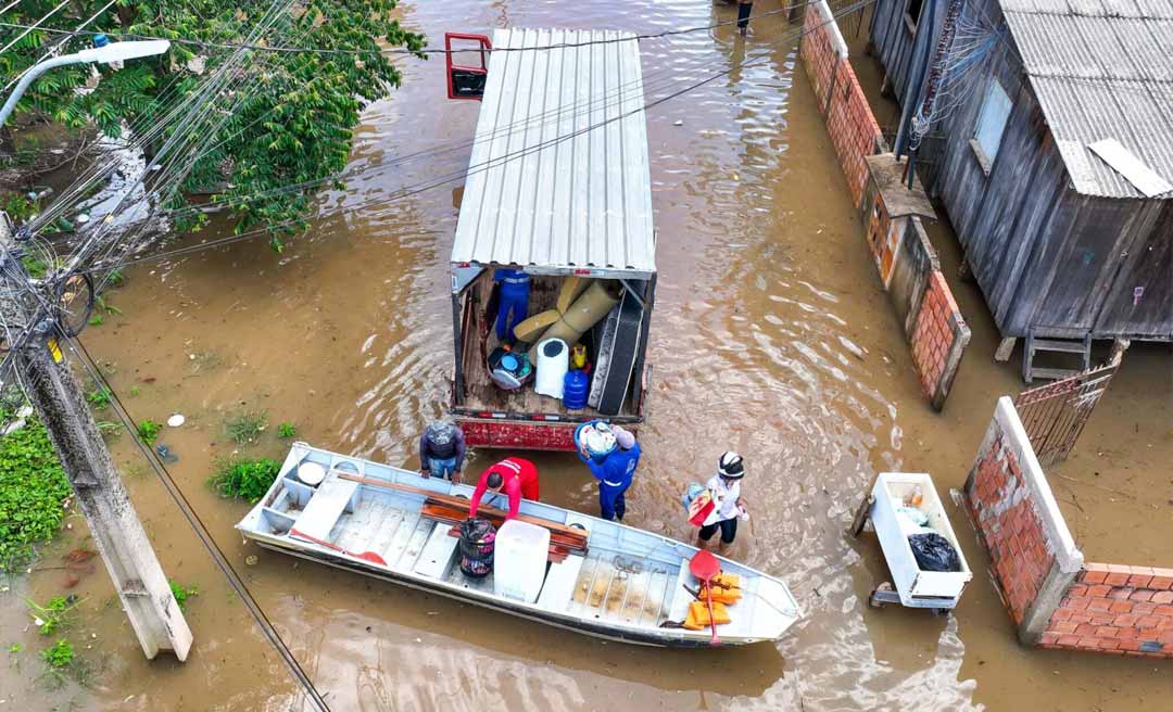 Governo intensifica apoio aos municípios no atendimento a famílias afetadas por enchentes no Acre
