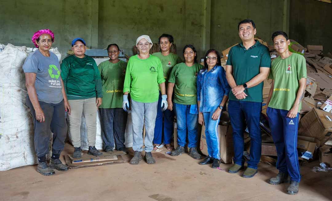 Unimed Rio Branco fortalece parceria com a Cooperativa de Catadores do Acre 