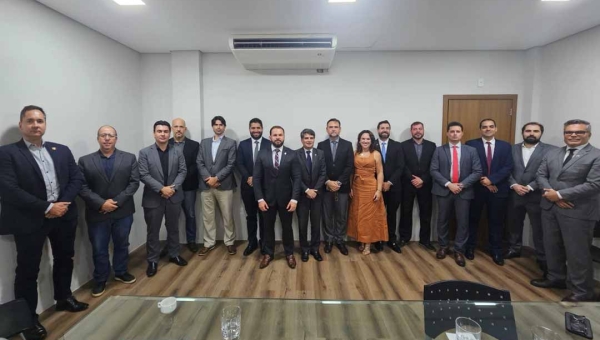 Associação dos Delegados de Polícia Civil do Estado do Acre se reúne com o novo Coordenador do Gaeco e fortalece parceria estratégica contra o crime organizado