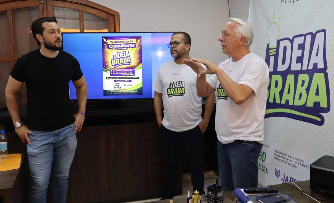 “Estamos plantando uma semente para o futuro”, diz Jarude sobre projeto Ideia Braba que capacita jovens empreendedores no Acre