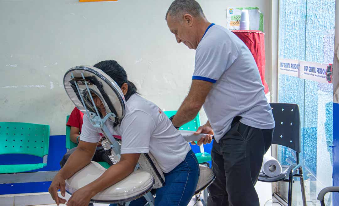 Prefeitura de Rio Branco realiza ação de cuidado em alusão ao Fevereiro Roxo na UBS Gentil Perdomo da Rocha