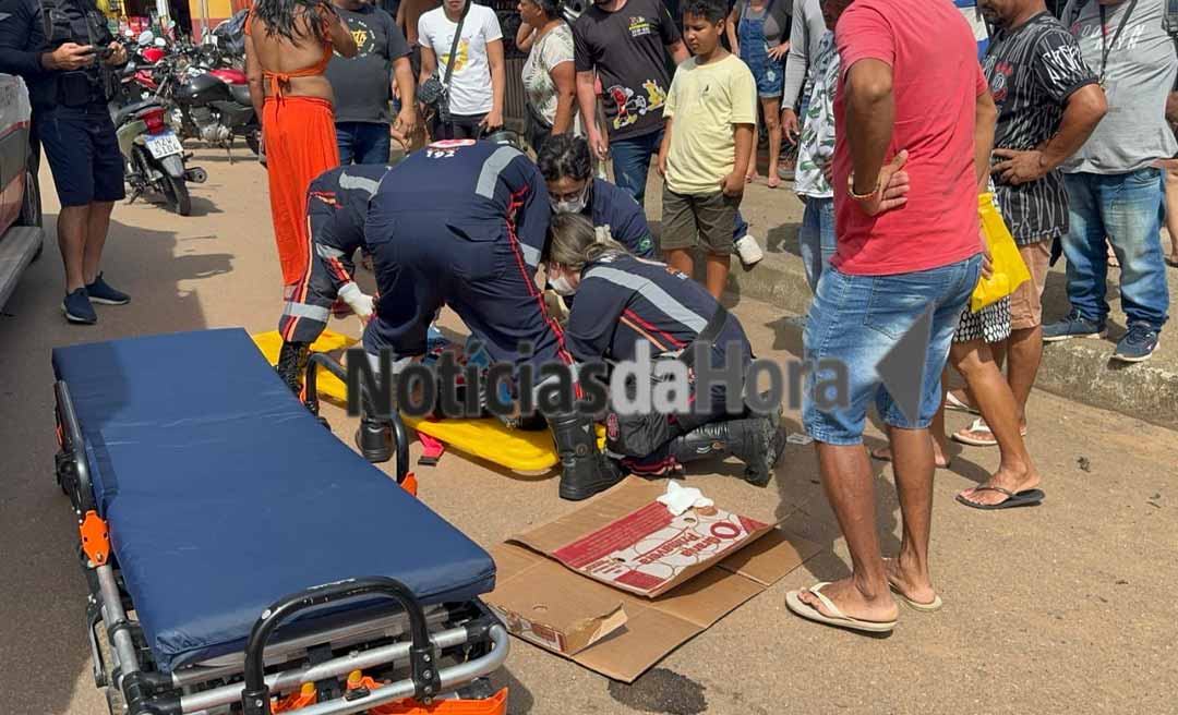 Menina de 7 anos é atropelada ao tentar atravessar avenida movimentada em Rio Branco