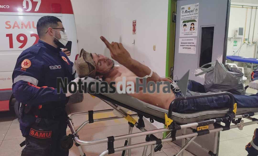 Dependente químico é esfaqueado após discussão em casa abandonada no Centro de Rio Branco