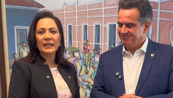 Ciro Nogueira garante apoio a Mailza e diz que Flávio Bolsonaro, do PL de Bocalom, “vai estar” com ela