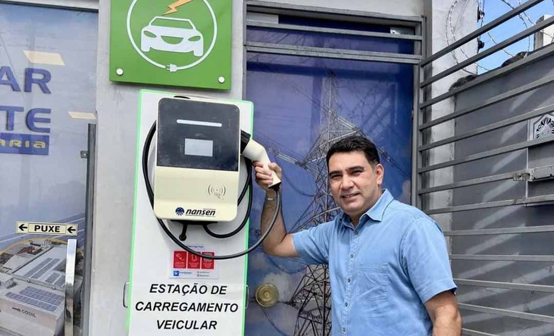 “Já é realidade em 20% das prefeituras e Rio Branco precisa avançar”, diz Samir Bestene sobre pontos de recarga para carros elétricos na Capital