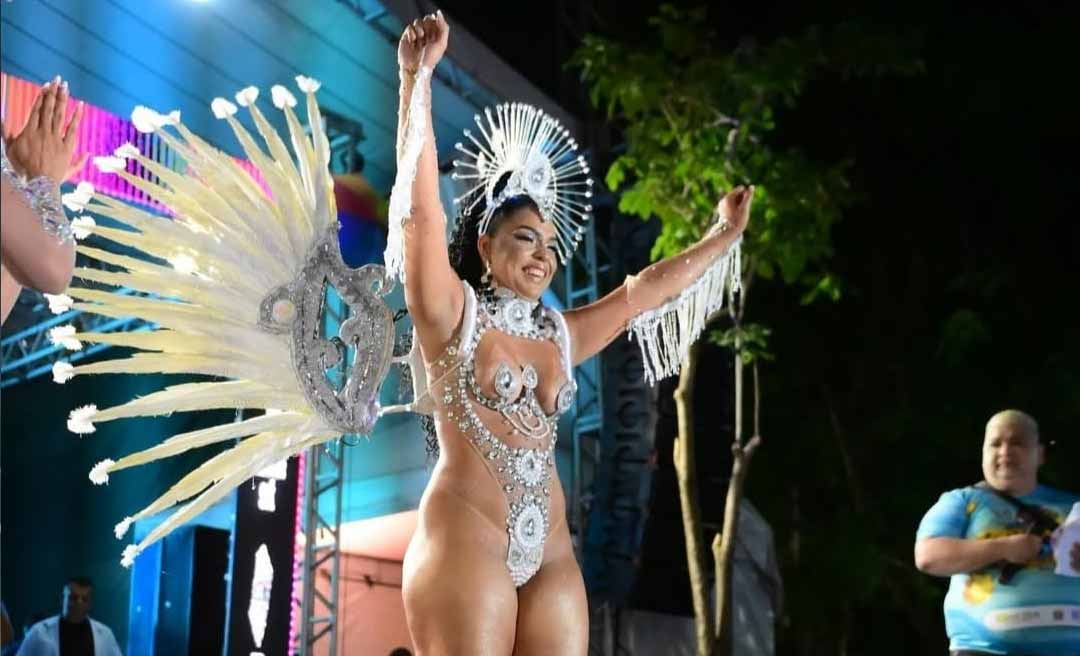 Representante do bloco 6 é D+, Luiza Souza, conquista coroa do Carnaval 2026 na Capital