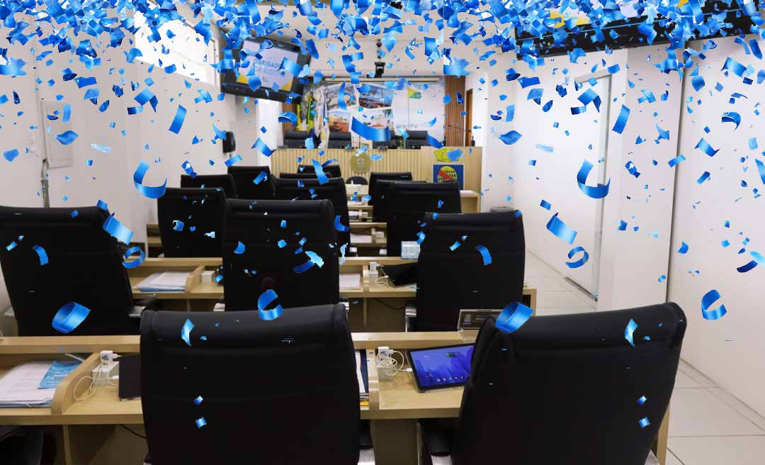 Em ritmo de folia, vereadores “estendem” Carnaval e esvaziam a Câmara de Rio Branco