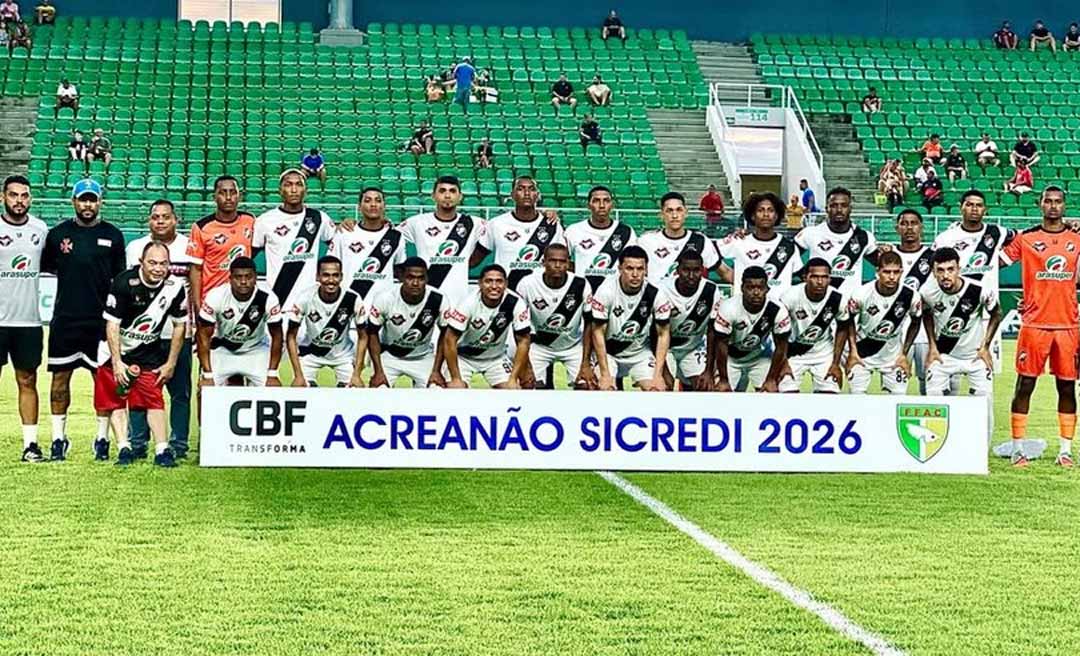 Sob turbulência fora de campo, Vasco-AC retorna à Copa do Brasil após mais de duas décadas