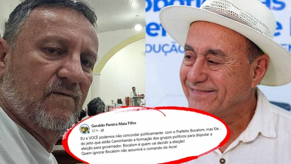 “Quem ignorar Bocalom, não assumirá o comando do Acre”, dispara ex-deputado do PT
