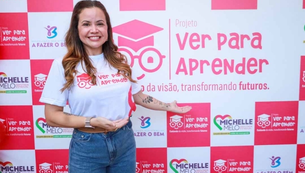 Deputada Dra. Michelle Melo realiza primeira entrega de óculos gratuitos pelo projeto Ver Para Aprender