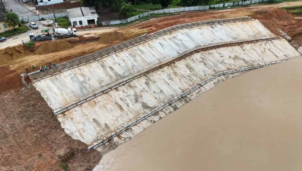 Deracre informa situação da obra da Orla do Rio Acre em Brasileia e aguarda regularização de convênio federal para prosseguir