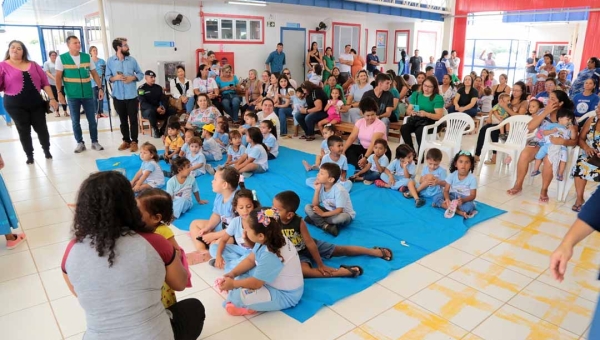 Acre realizou mais de 204 mil matrículas da creche ao ensino médio, passando pelo EJA, em 2025, mostra Censo Escolar