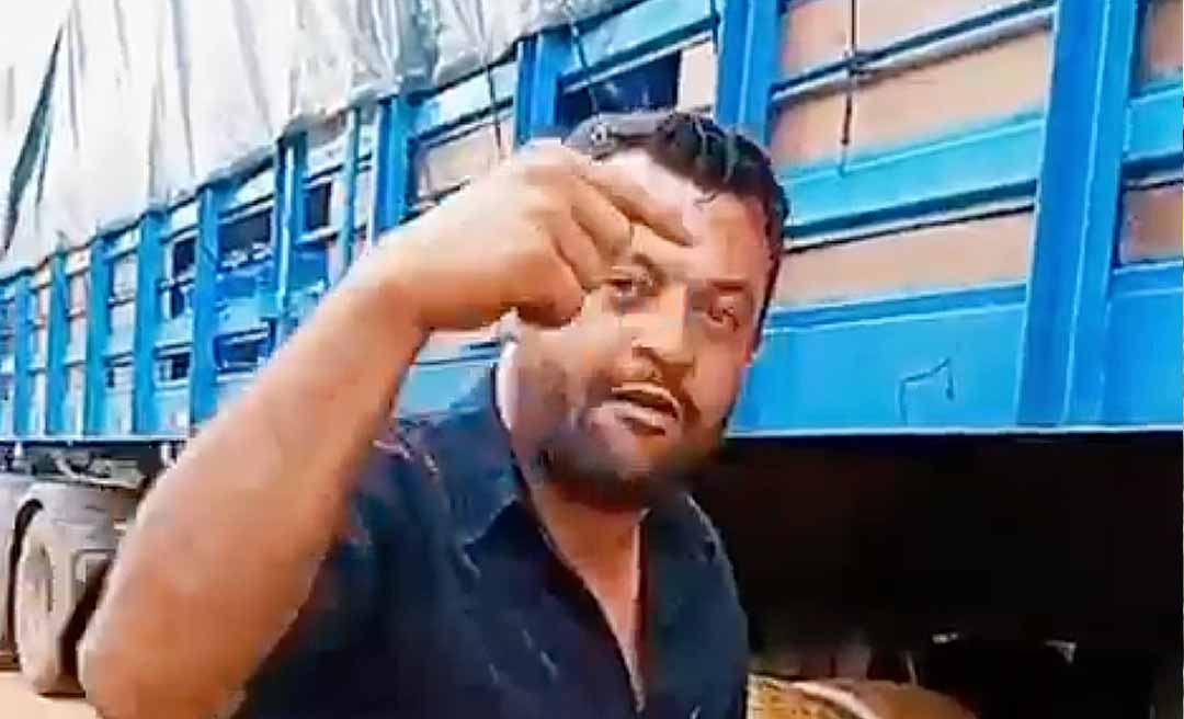 “Venham sofrer com a gente”: caminhoneiro desafia deputados federais e senadores do Acre após prejuízo na BR-364