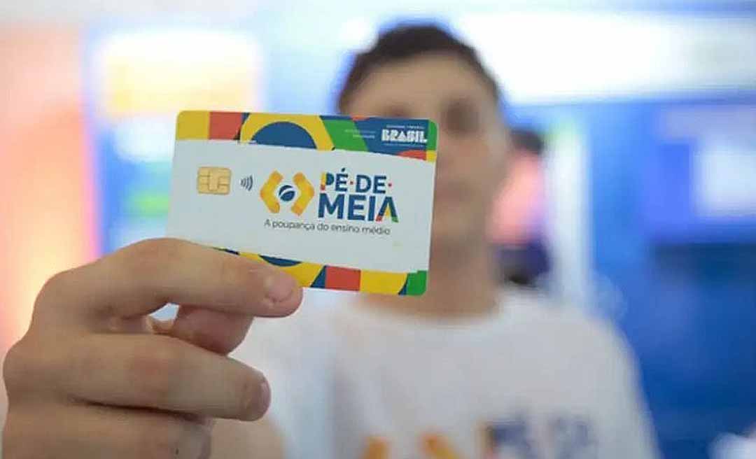 Estudantes acreanos do 3º ano recebem R$ 1 mil do Pé-de-Meia nesta sexta
