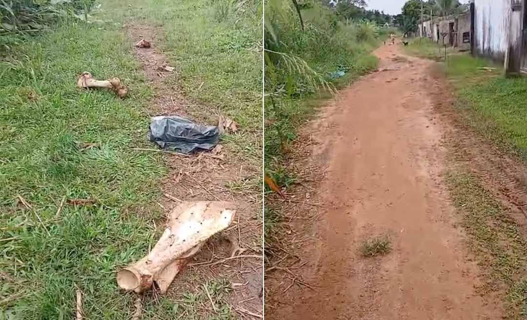 Pai volta a denunciar situação da Travessa da Graça no Montanhês: ‘cada vez está pior’