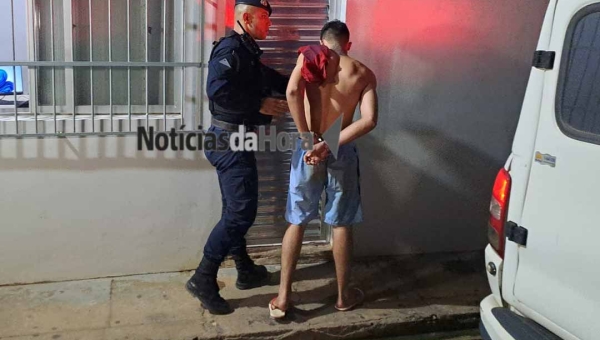 Menor é apreendido por tráfico de drogas no bairro Novo Esperança, em Rio Branco