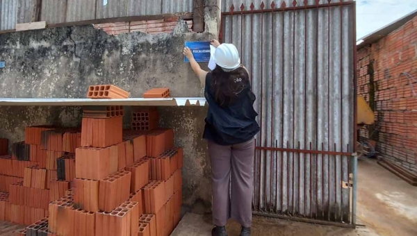 Fiscalização do CAU/AC encontra irregularidades em obras na capital