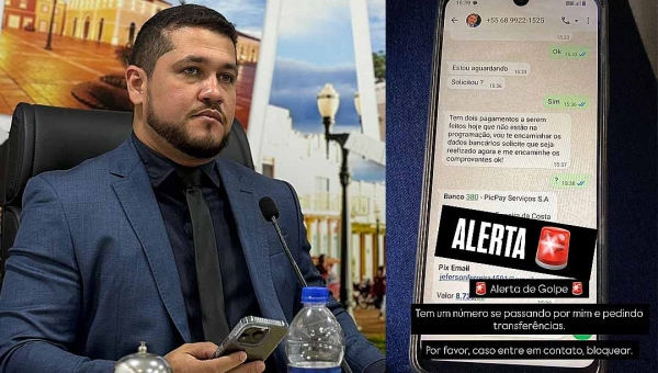Vereador Moacir Jr alerta para golpe no WhatsApp: “Criminosos estão se passando por mim”