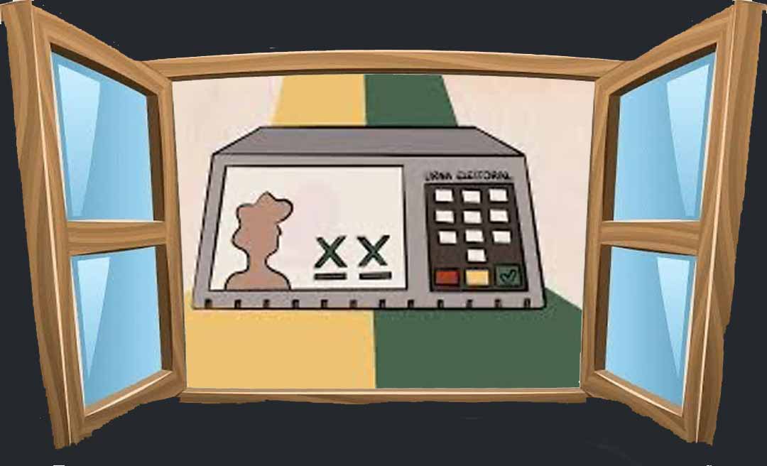 Janela aberta e muita gente com olho pidão olhando para fora