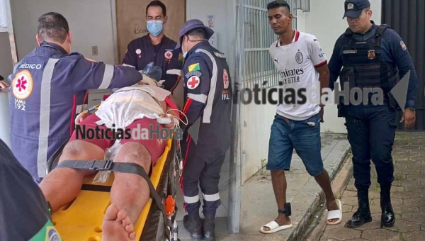 Homem é preso após tentativa de homicídio com golpes de enxada em Bujari