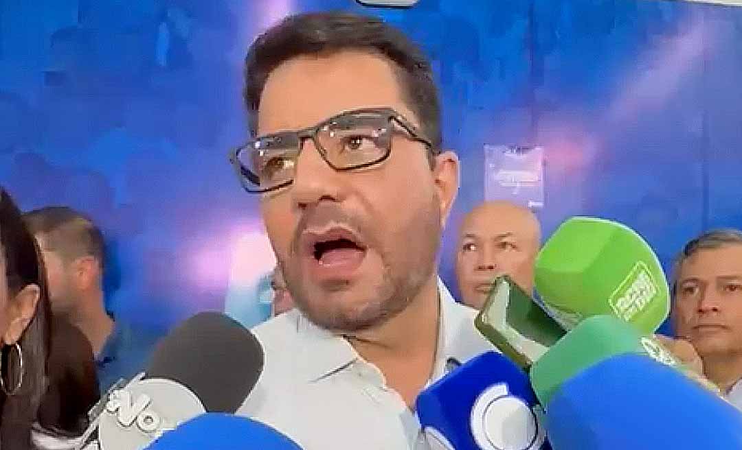 Governador Gladson Cameli declara apoio à pré-candidatura de Flávio Bolsonaro à Presidência