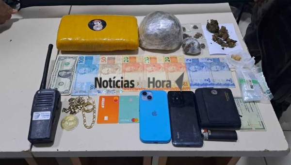 ROTAM flagra venda de drogas e apreende quase 2 kg de skunk durante ação no bairro Vila Betel