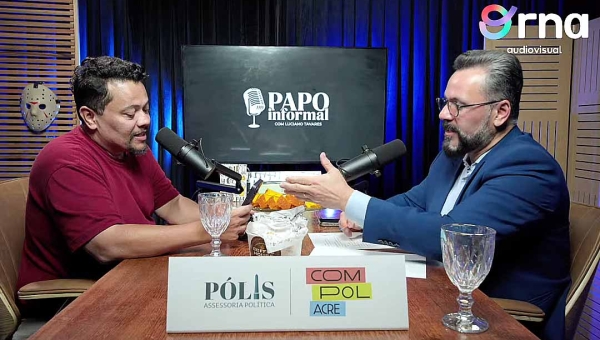 “Nada, manim”: Após Gladson dizer que Mailza vai ganhar no 1º turno, Alan prefere não comentar