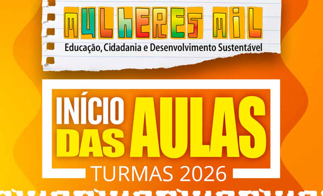 Início das aulas dos cursos do Programa Mulheres Mil começam na nos dias 16 e 18 de março