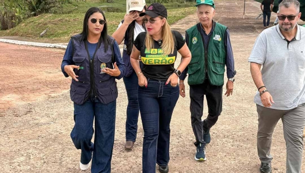 Deracre vistoria aeródromo de Porto Walter e planeja manutenção da pista e reforma da casa de embarque para a Operação Verão