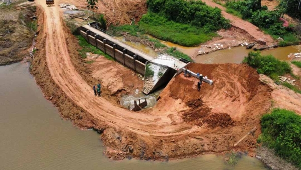 Após obras estruturais do Saneacre, Bujari completa três anos sem desabastecimento de água