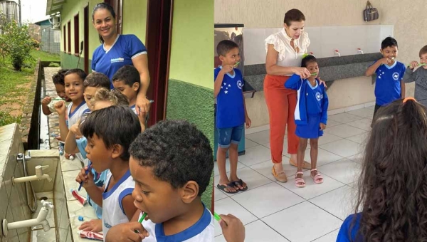 Prefeitura de Cruzeiro do Sul realiza Semana da Saúde Bucal com atendimentos em escolas