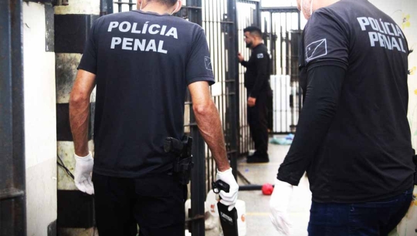 Operação Mute para combater facções é realizada nos presídios do interior do Acre