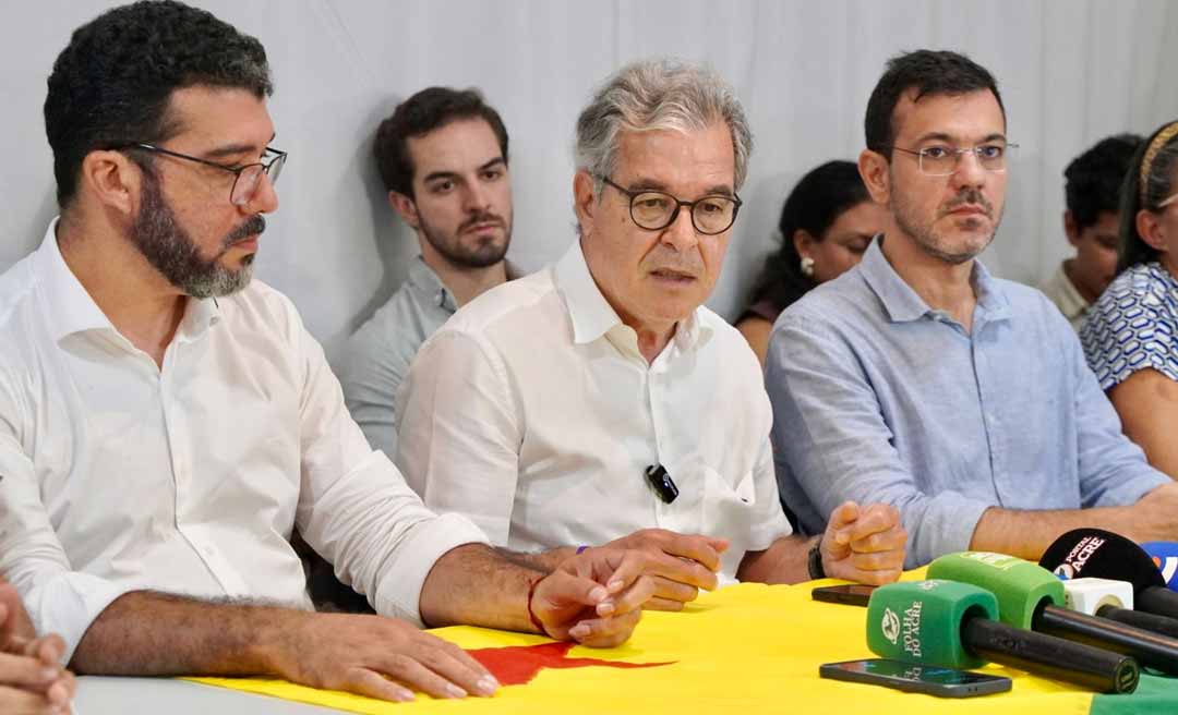 “Atendi a um chamamento político e ao pedido do presidente Lula”, diz Jorge Viana ao lançar pré-candidatura ao Senado