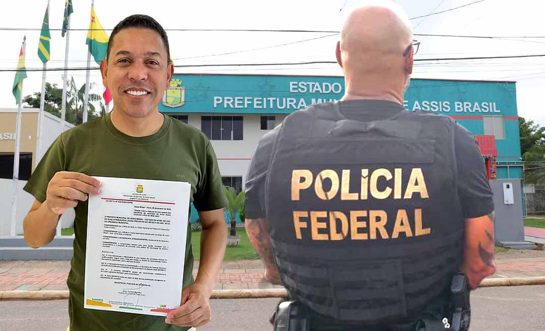 Polícia Federal deflagra operação para apurar fraude em licitações na prefeitura de Assis Brasil
