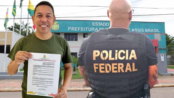 Polícia Federal deflagra operação para apurar fraude em licitações na prefeitura de Assis Brasil