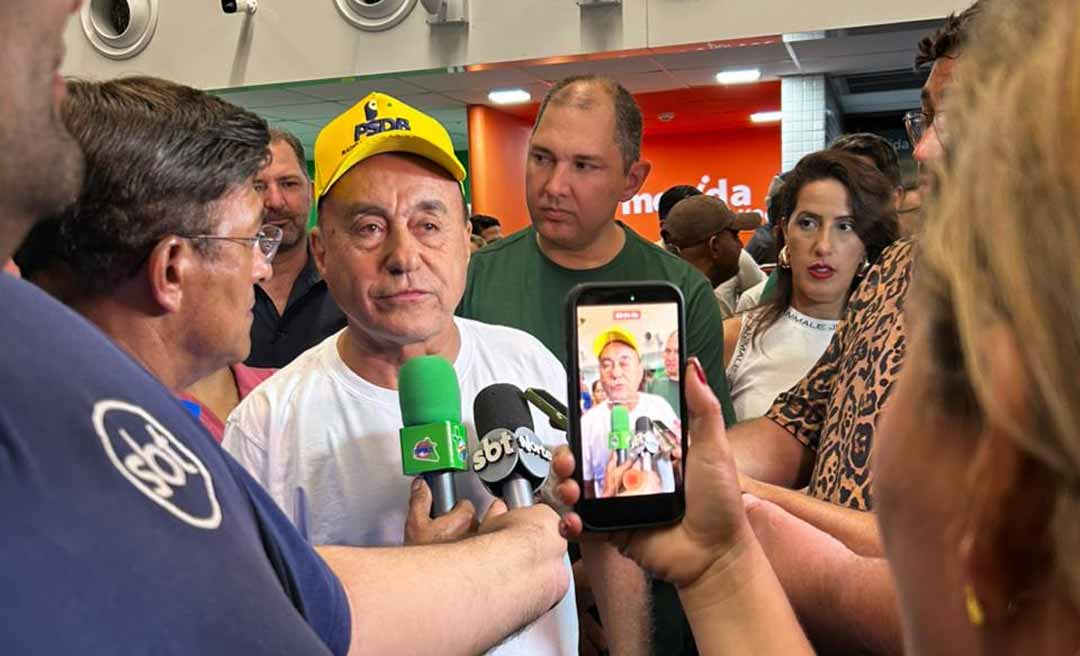 Bocalom desembarca na Capital com discurso contra compra de votos e reforça pré-candidatura ao governo após aval do PSDB