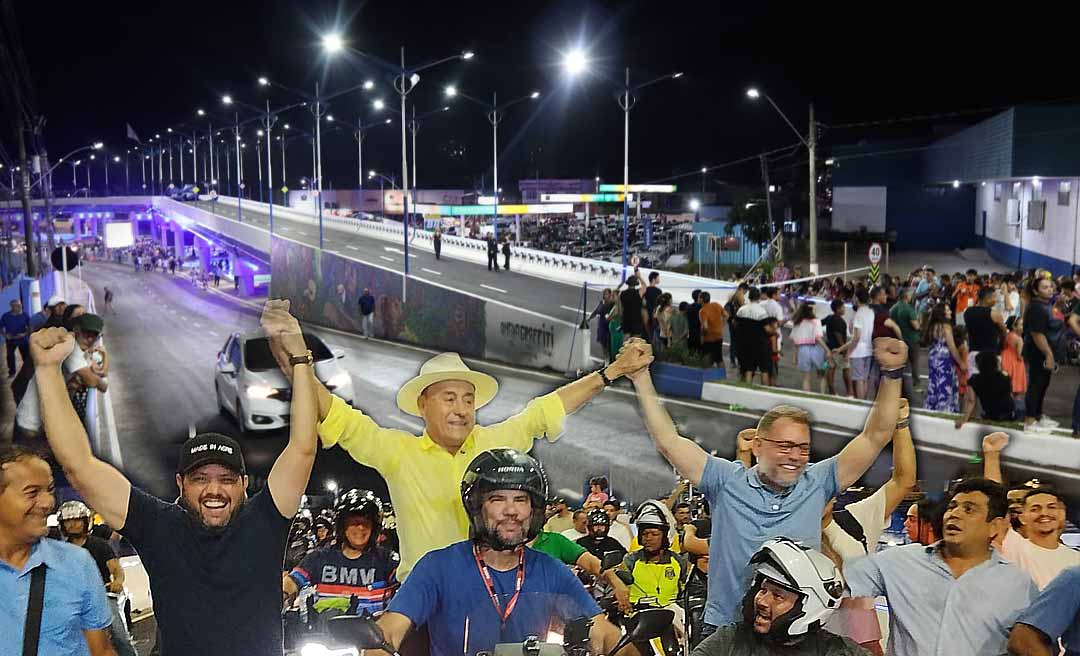 “Um sonho que virou realidade”: elevado Mamédio Bittar é entregue e marca nova fase na mobilidade de Rio Branco