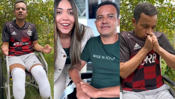 Com apoio do senador Alan Rick, torcedor rubro-negro acreano realiza sonho e vai assistir a Flamengo x Corinthians em São Paulo