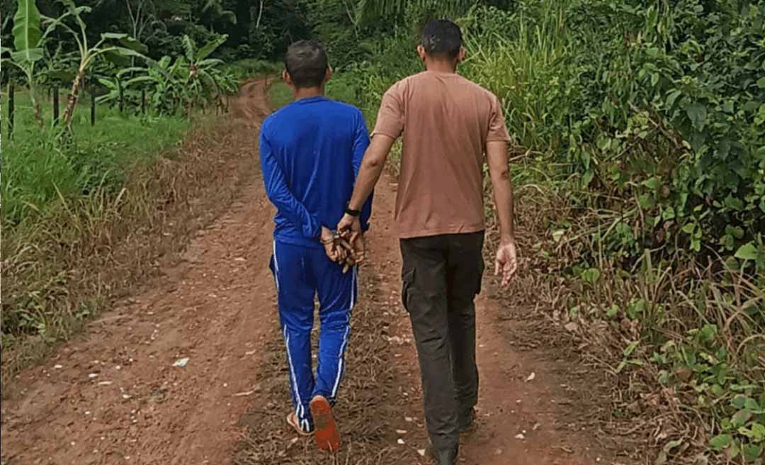 Homem condenado a mais de 13 anos por integrar organização criminosa é preso na zona rural