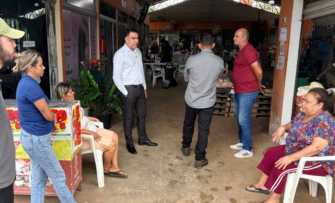 Vereador Samir Bestene destaca agenda no Mercado da Estação e cobra melhorias no local para aumentar o fluxo de clientes
